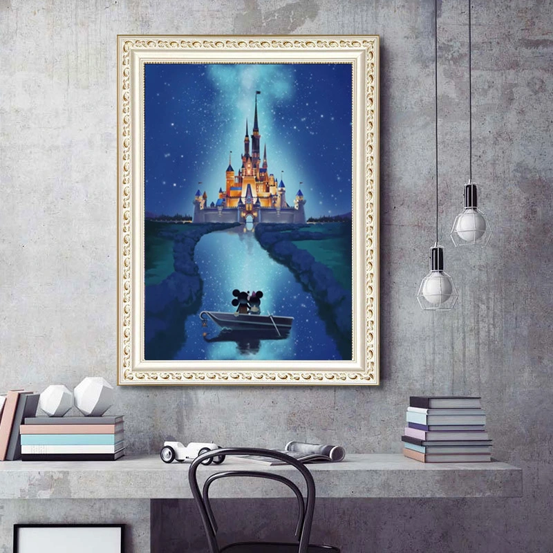Disneyland 5D Diamond Painting Landscape Painting
