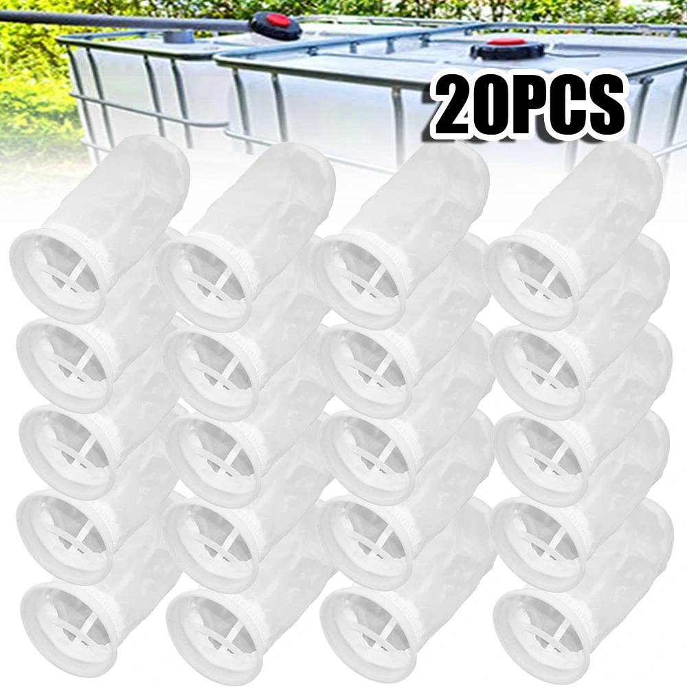 20PCS Nylon Cover Filter - IBC Tank Cover Fitting (163 mm)