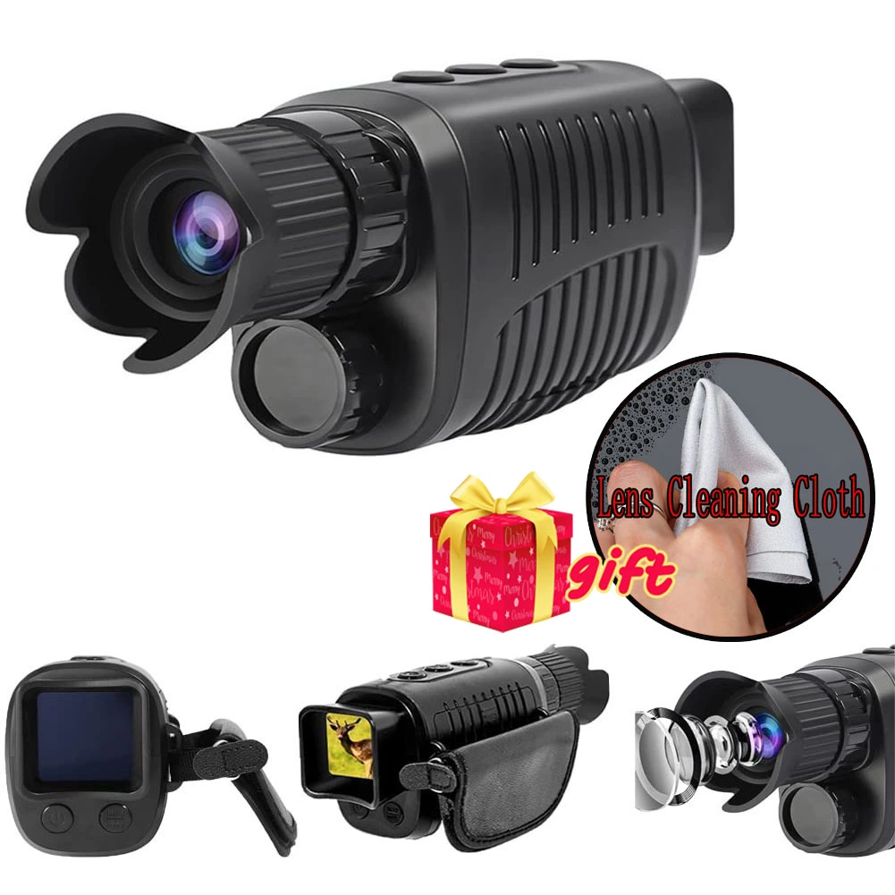 1080P Digital Night Vision Monoculars+Lens Cloth