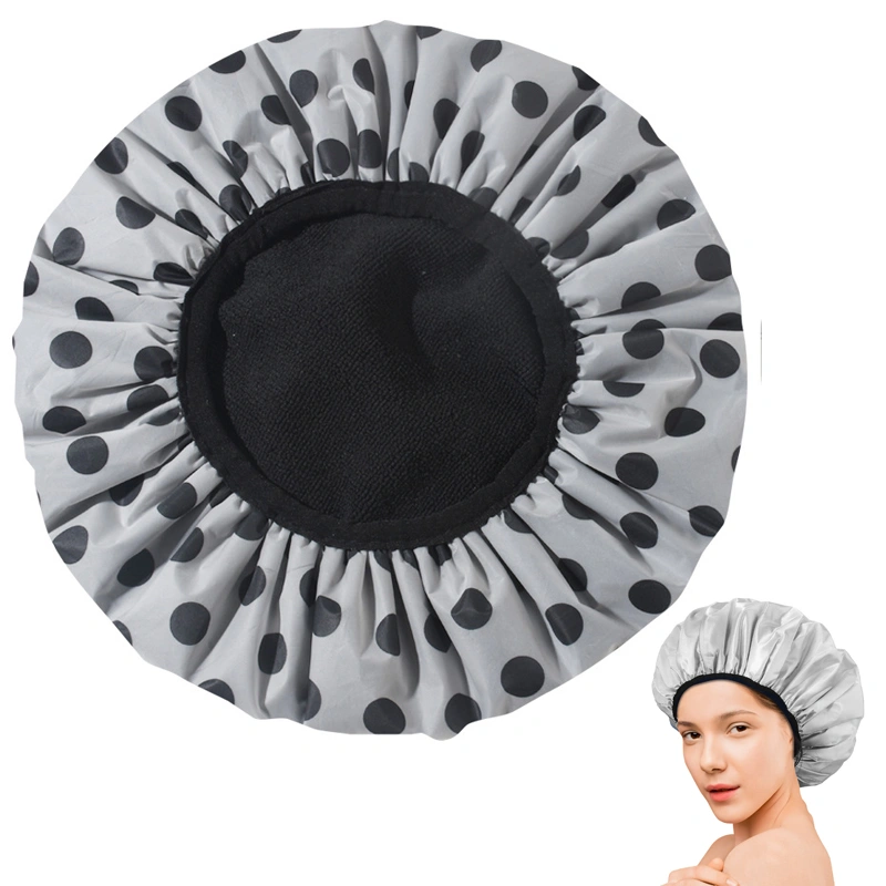 Triple Layer Waterproof Bath Cap For Travel