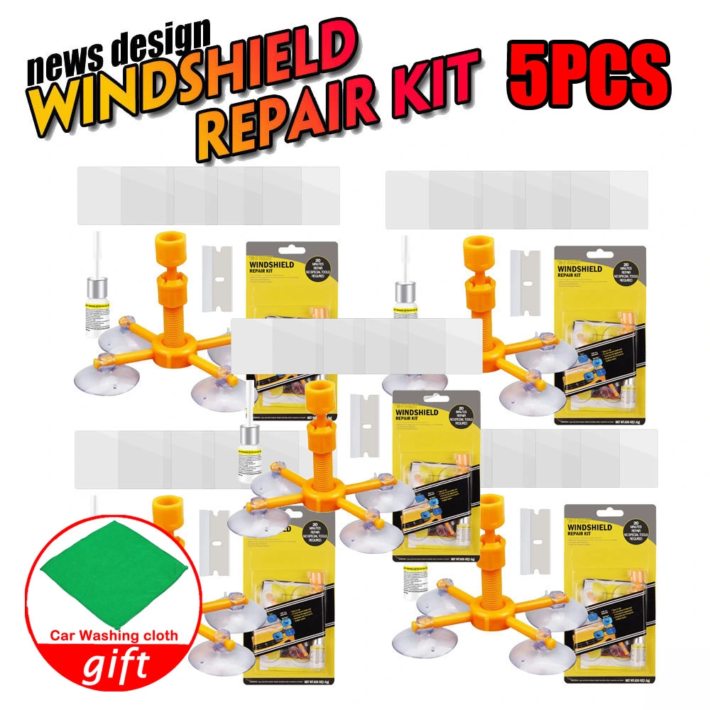 5 Kit Car Windshield Screen Repair Kit Pegament