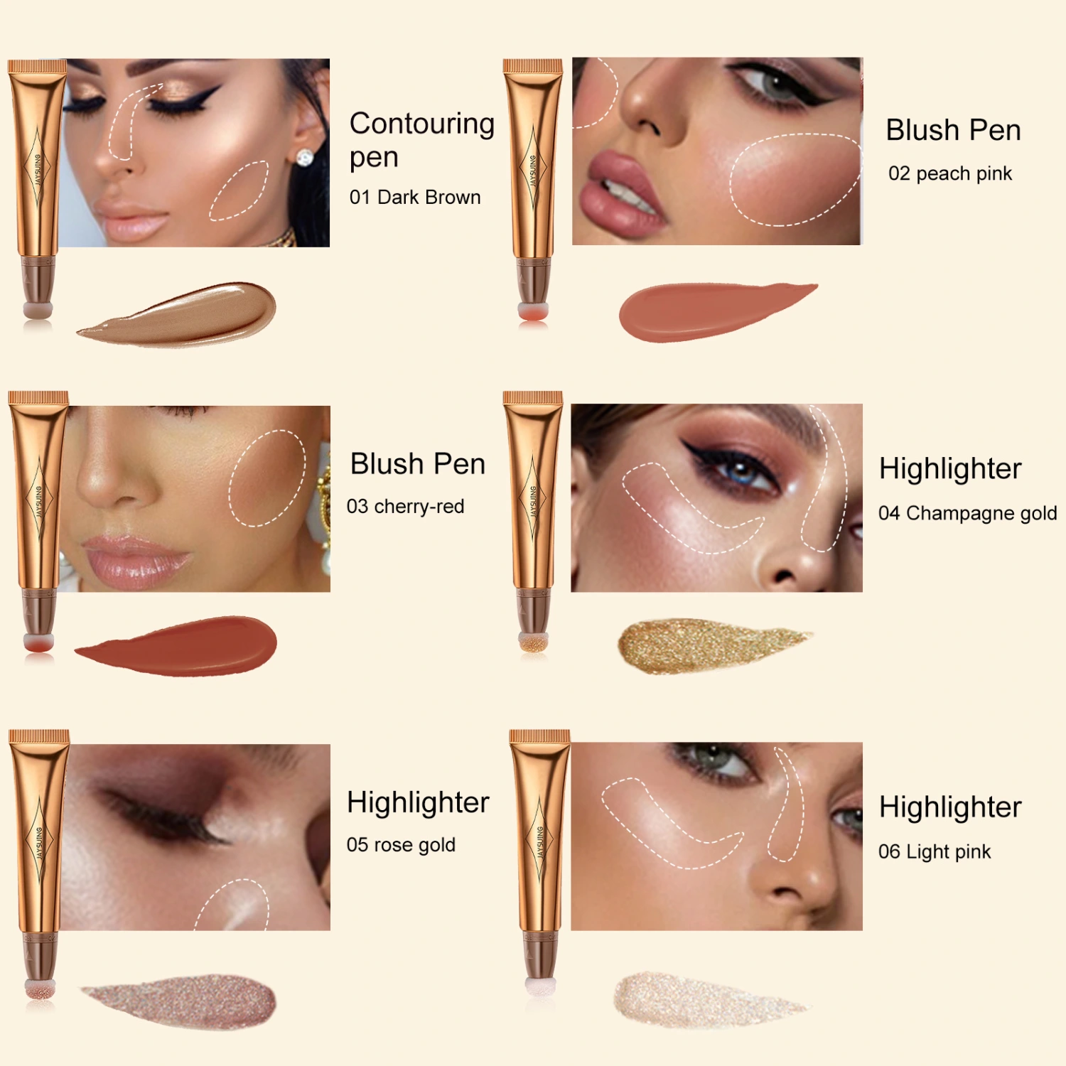 Shading Bronzer Stick Natural Matte Finish