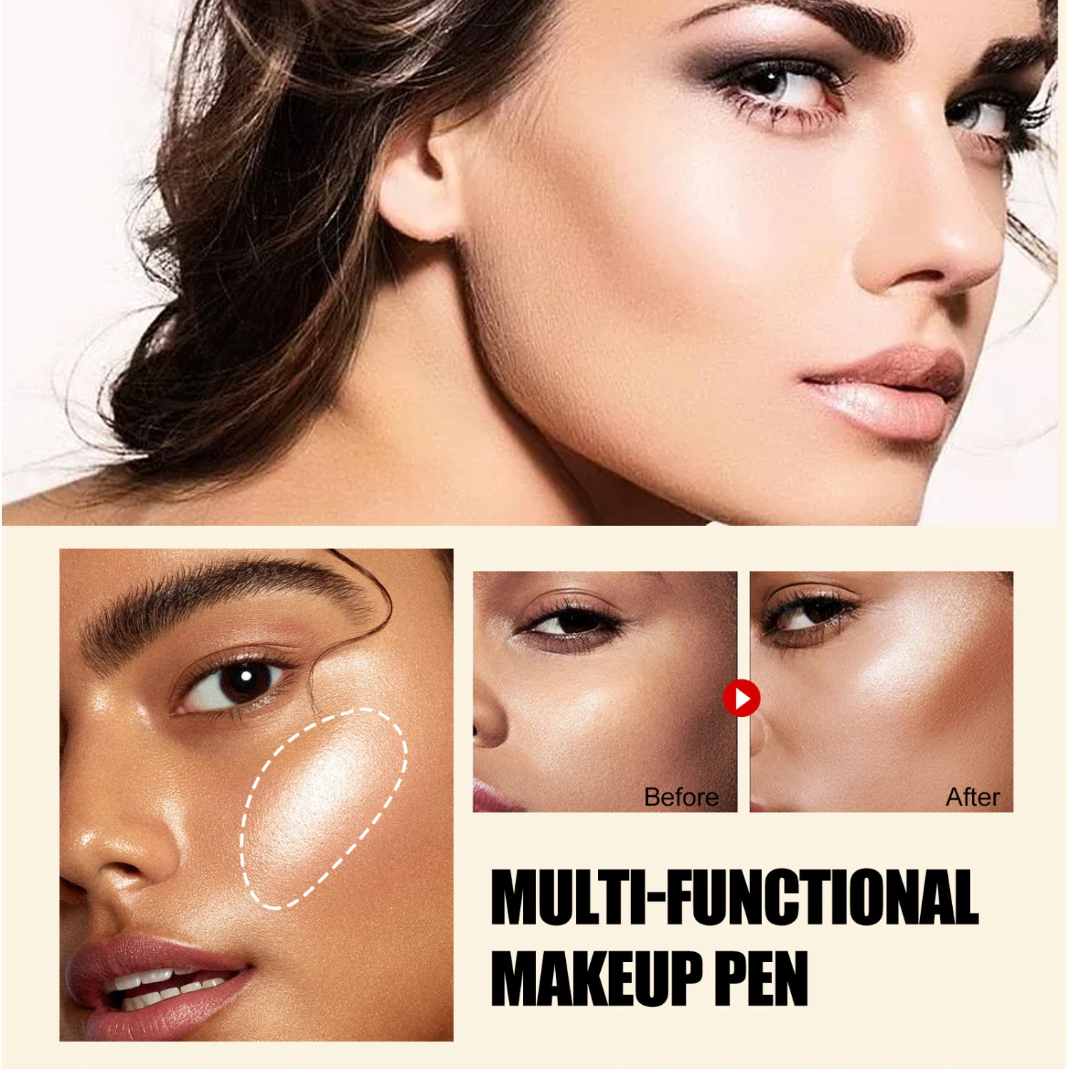 Shading Bronzer Stick Natural Matte Finish