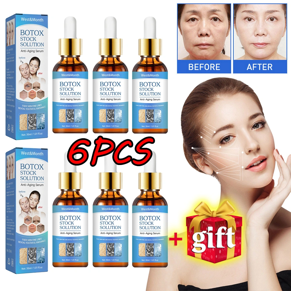 6Pcs Jennifer Aniston Anti Aging Serum for Women Gift