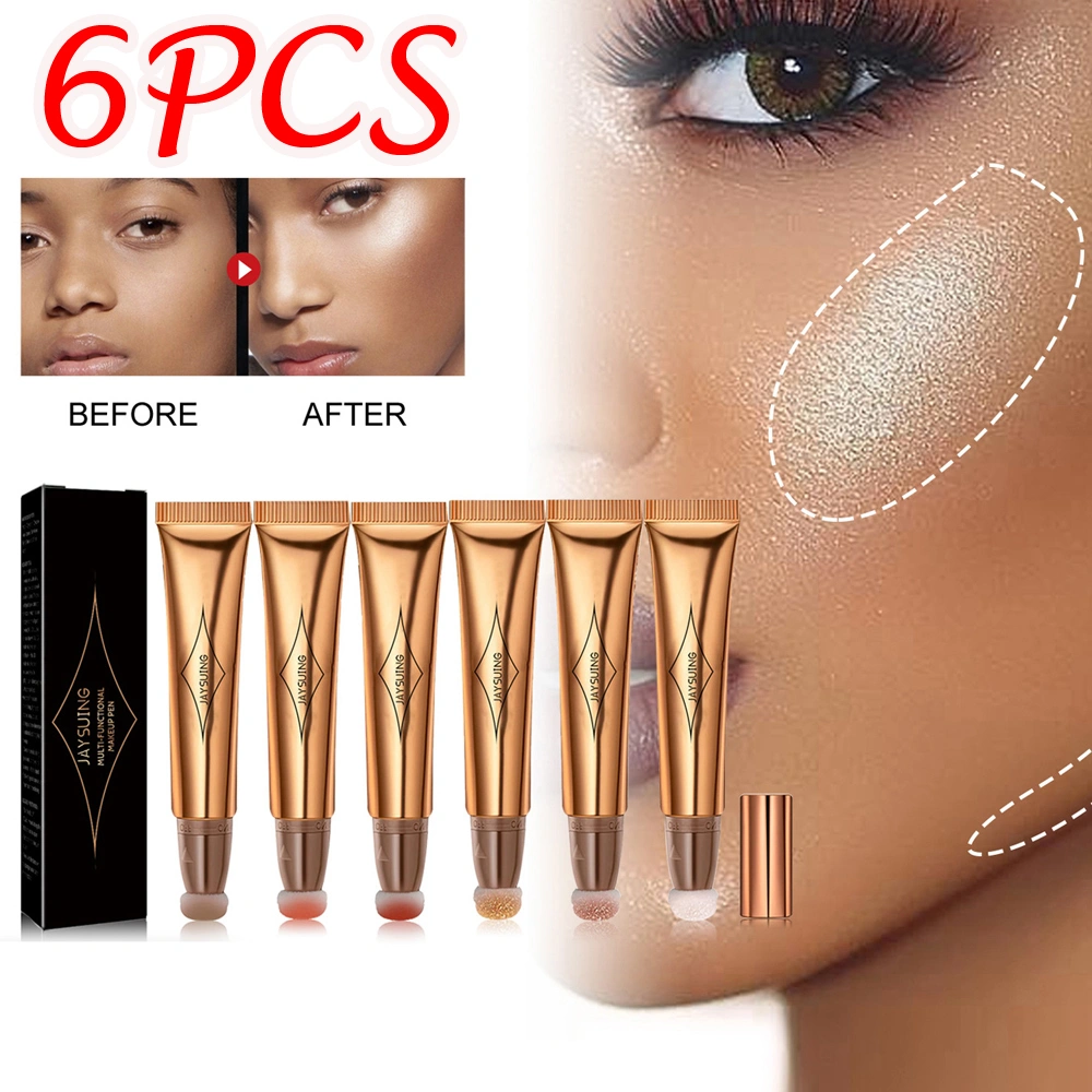 6PCS Paminify Contour Beauty Wand Makeup Stick