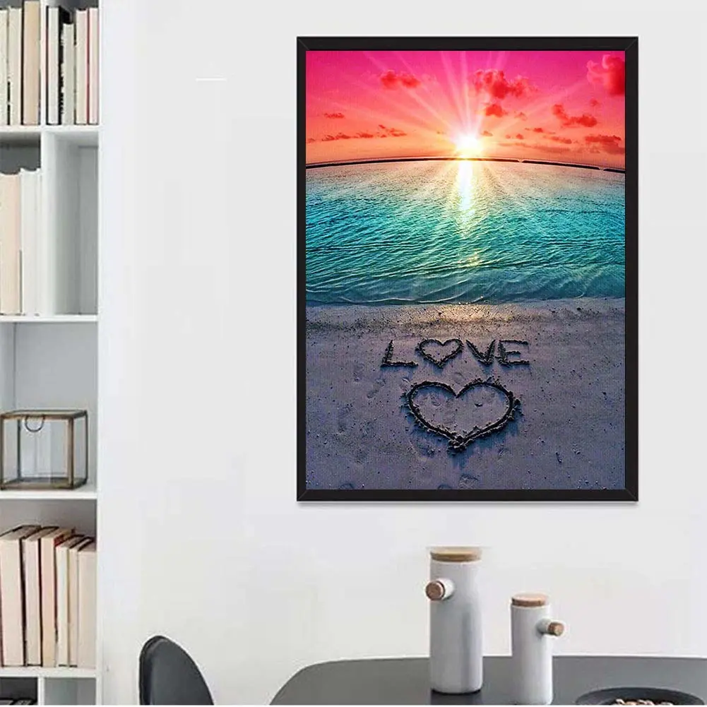 Diy 5d Diamond Painting, Rhinestone Embroidery, 30x40cm