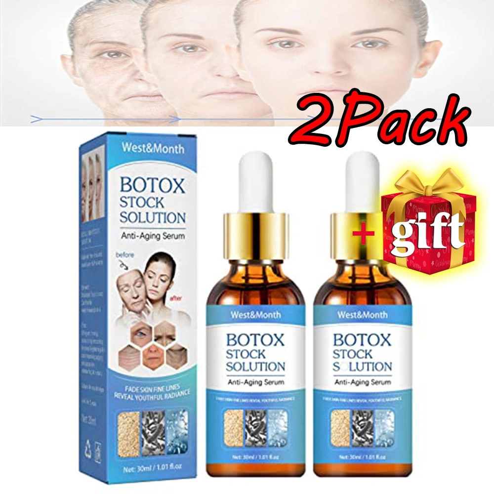 2Pcs Anti Aging Serum Hydrating Face Serum Gift