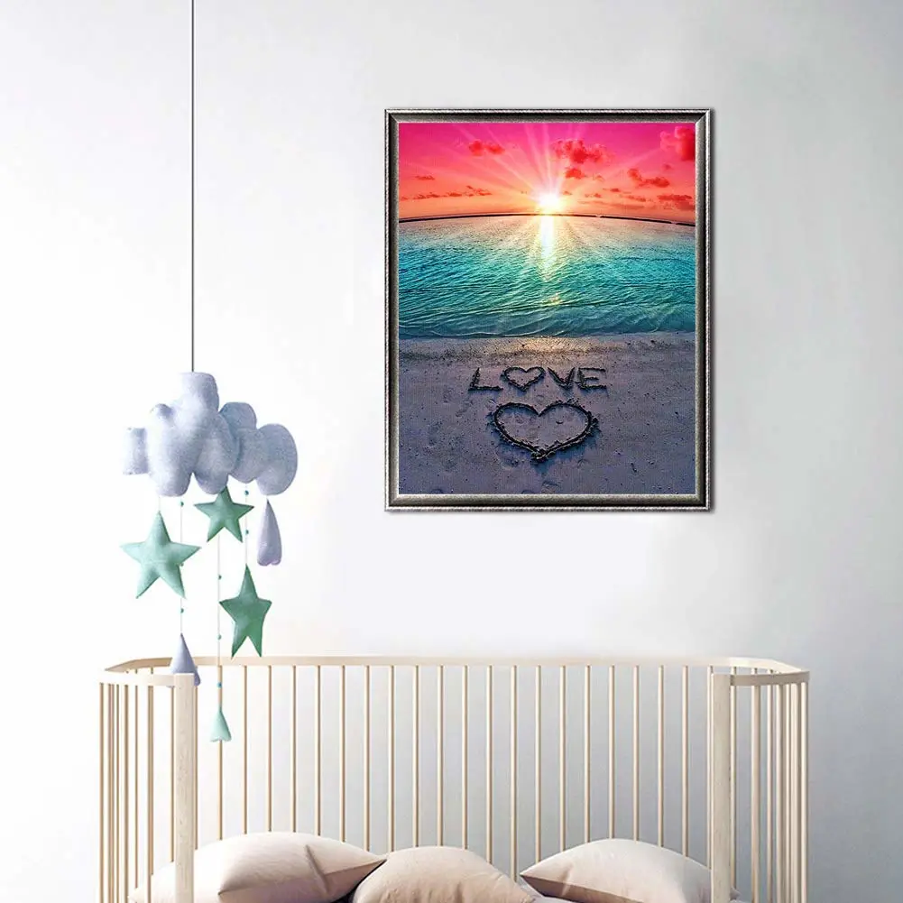 Diy 5d Diamond Painting, Cross Stitch，Wall Decor,30x40cm