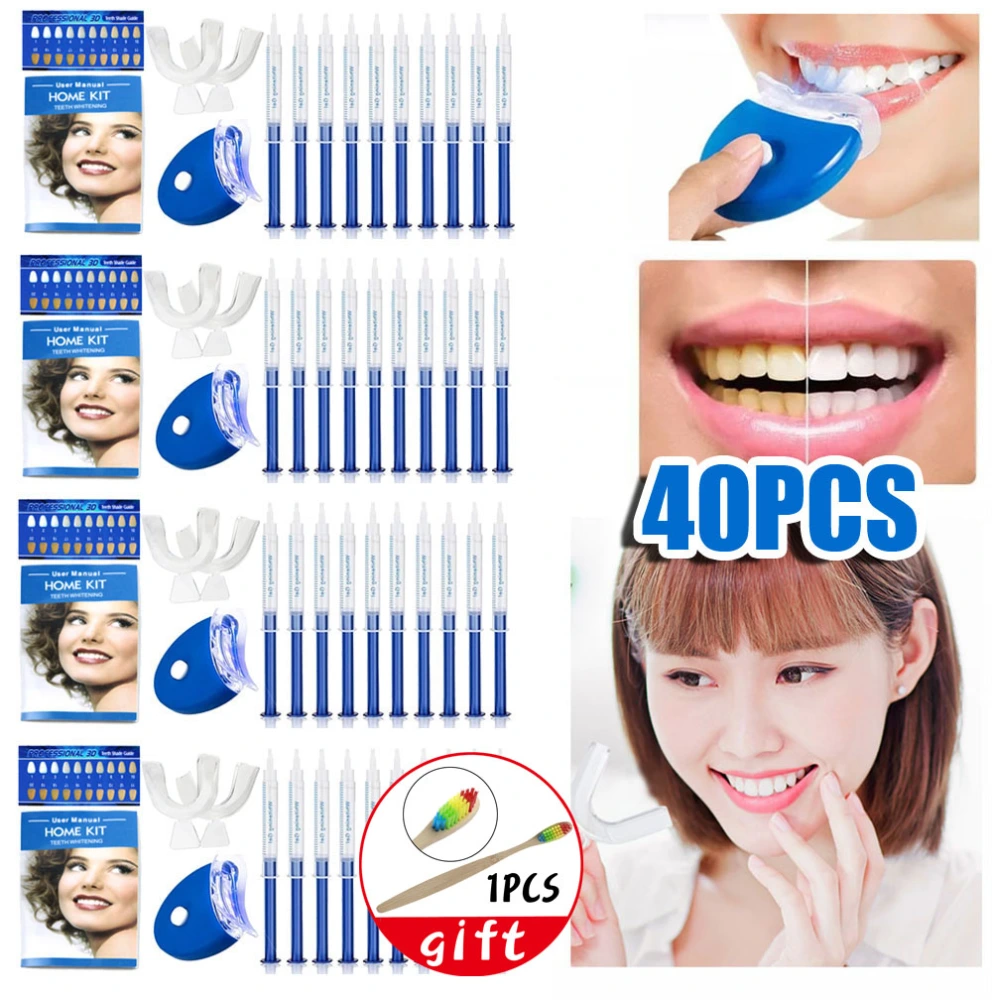 40 Pcs  Teeth Whitening Kit White Teeth Whitening System