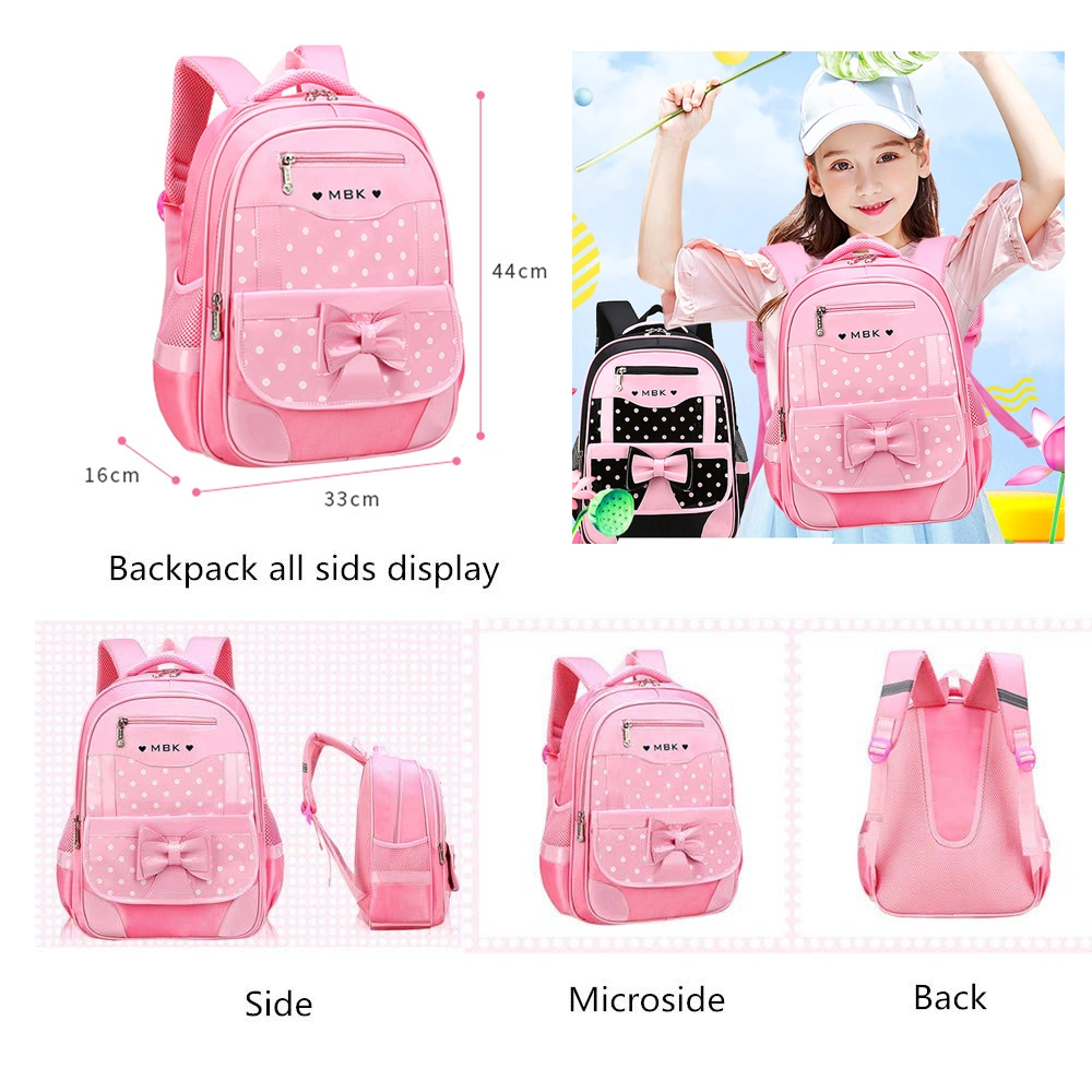 3 Pcs Girls Kawaii Backpack Lunch Bag+Gift