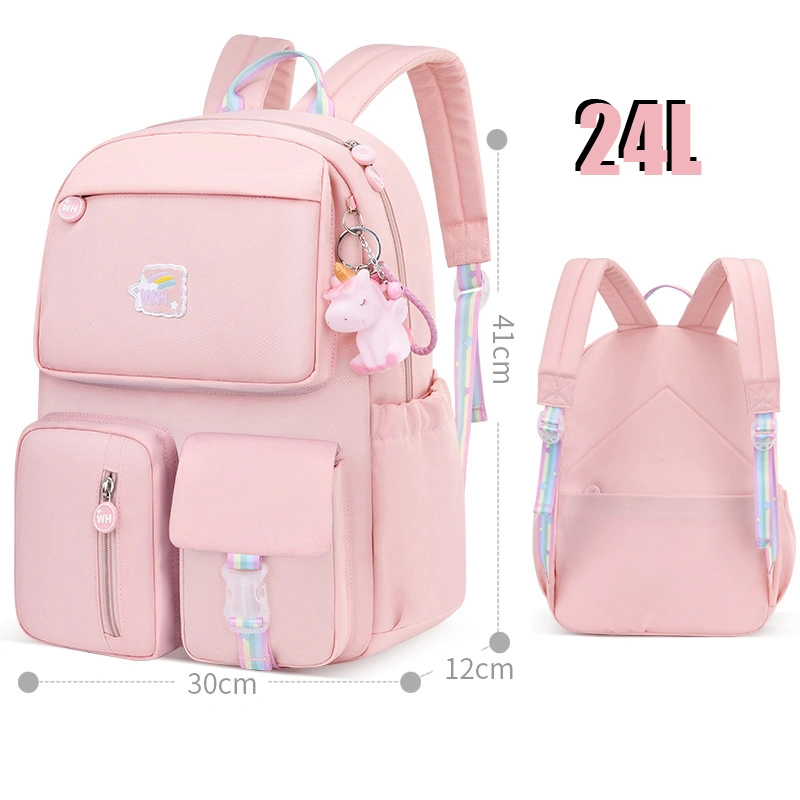 Large Capacity School Backpack for Girls 24L