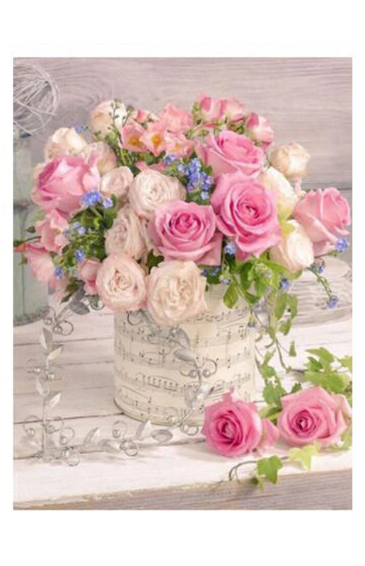 5D Diamond Painting Flower Art Kit 30x40cm