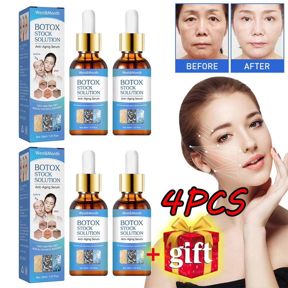 4Pcs Jennifer Aniston Anti Aging Serum for Women Gift