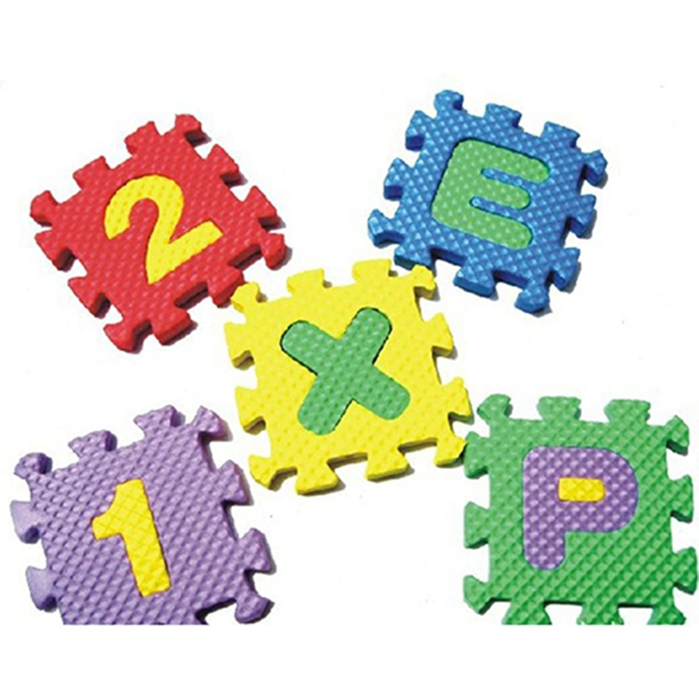 36 Pcs/Set Child Kids Novelty Alphabet Number EVA Puzzle Foam Teaching Mats Toy