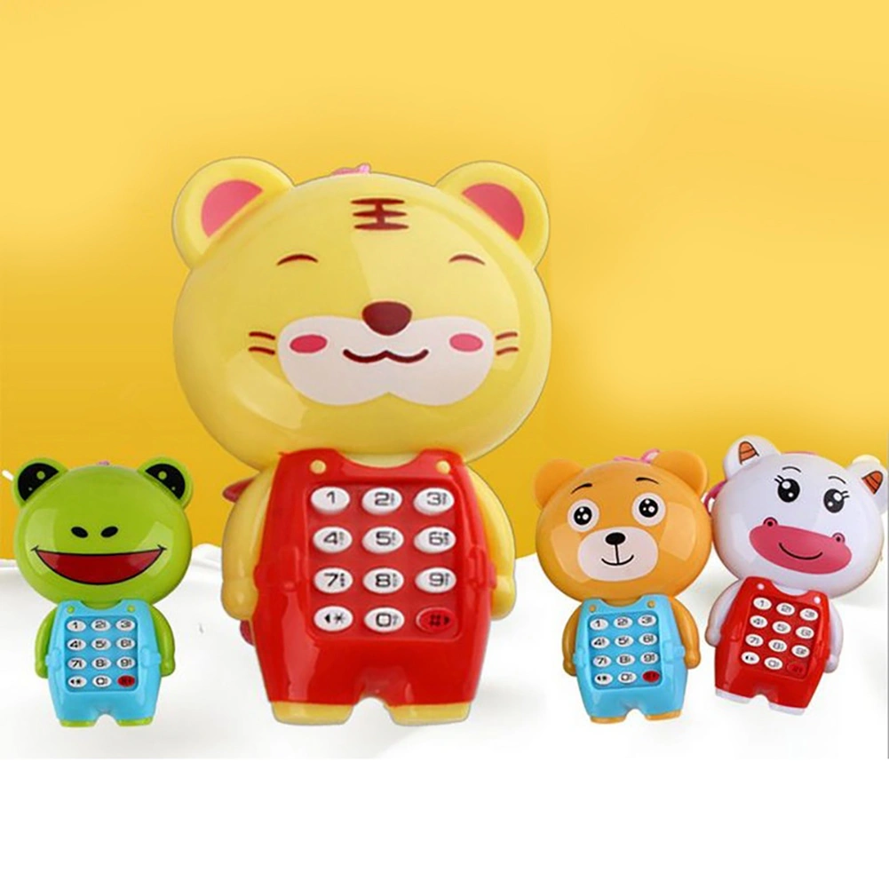 Creative Cartoon Animal Music Mobile Phone Kids Educational Learning Toy Gift