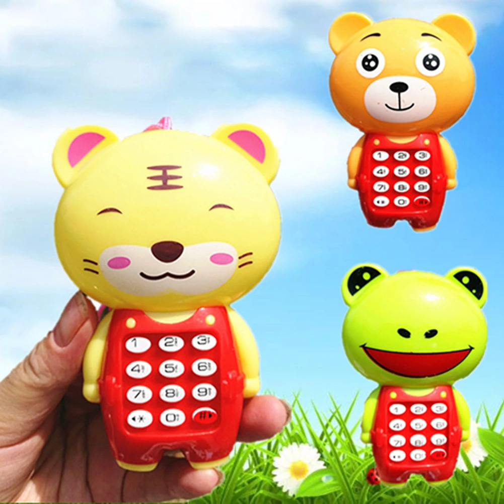 Creative Cartoon Animal Music Mobile Phone Kids Educational Learning Toy Gift