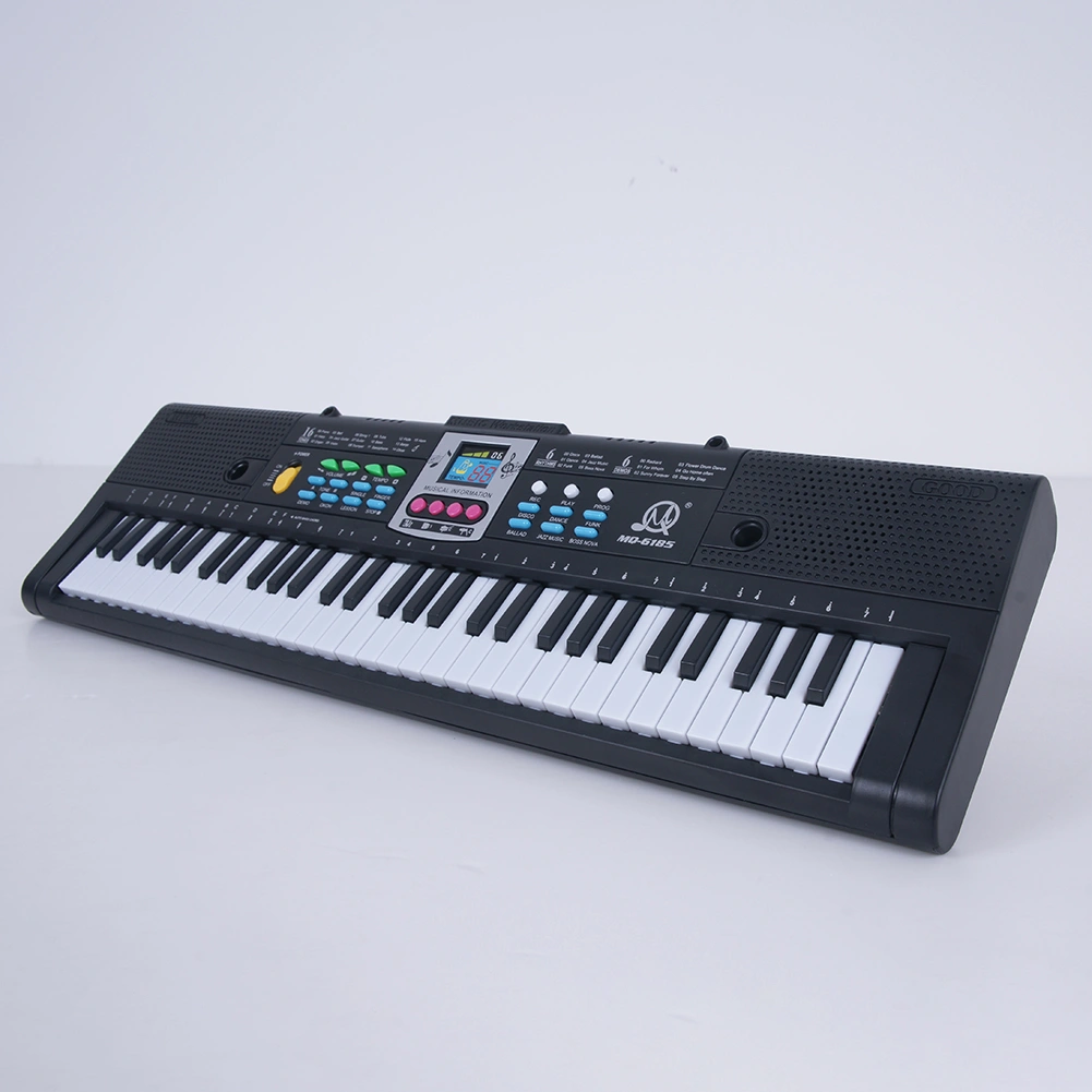 61 Key Multifunction Digital Electronic Music Piano Keyboard Toy with Microphone
