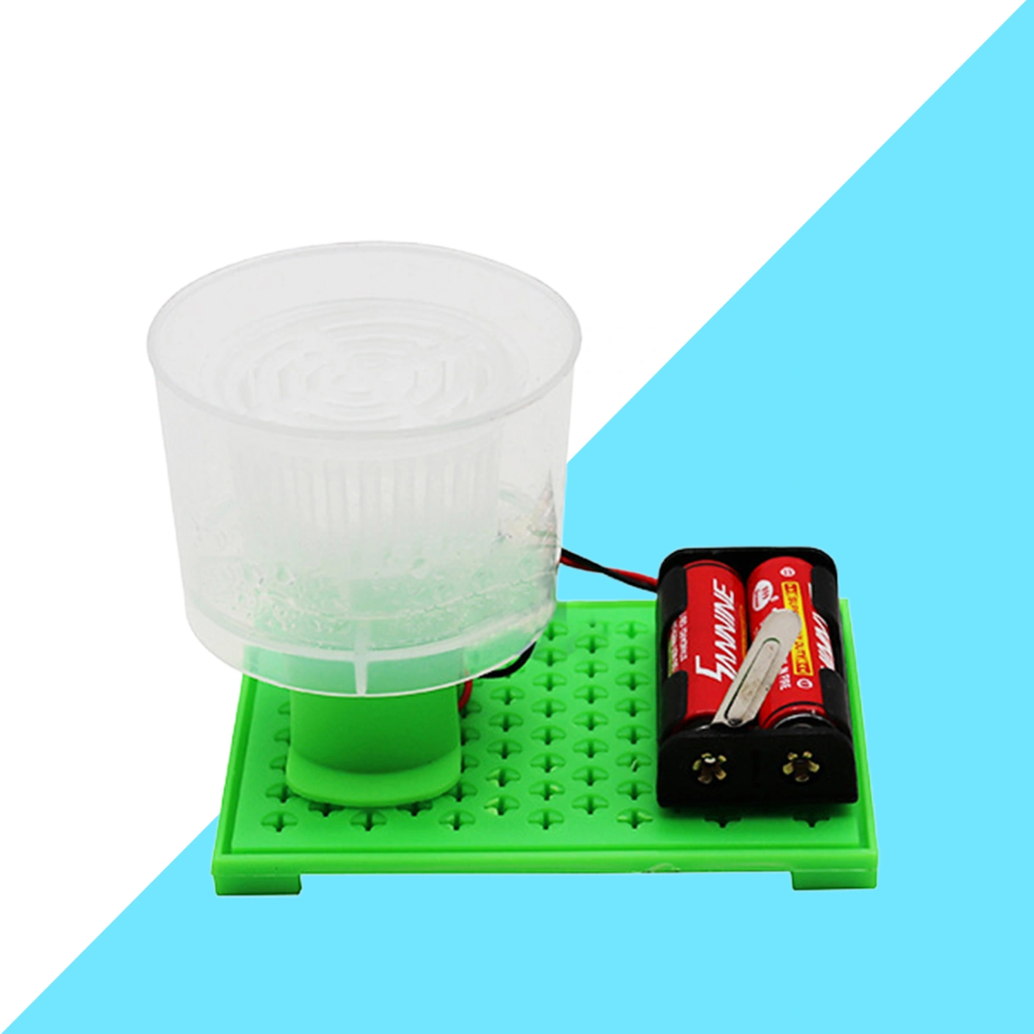 Self-made Spin Dryer Easy to Assembly Production Invention Materials ABS Spin Dryer Model Experimental Equipment for Primary School