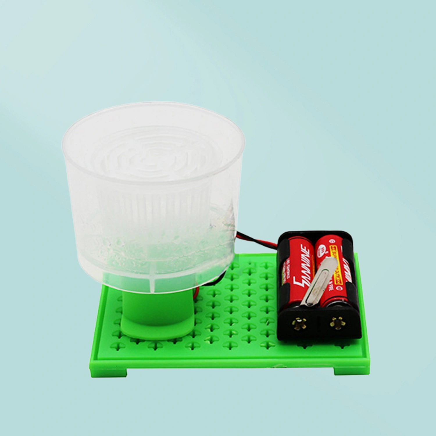 Self-made Spin Dryer Easy to Assembly Production Invention Materials ABS Spin Dryer Model Experimental Equipment for Primary School