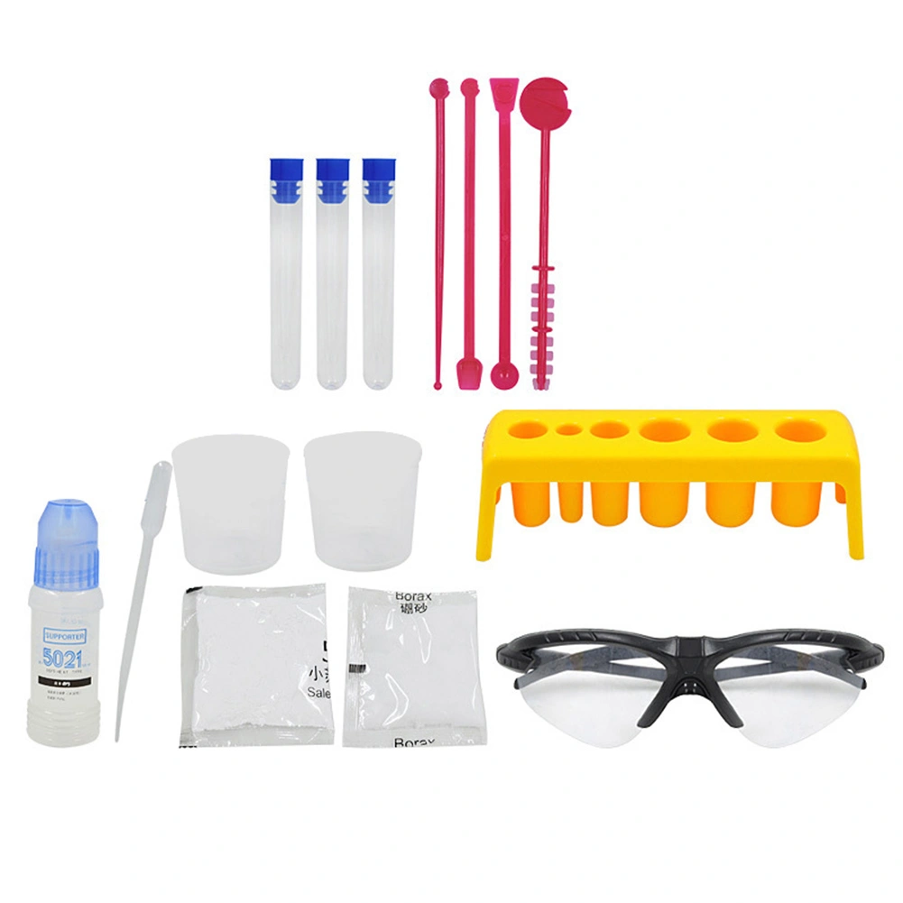 Kids Science Experiment Kit Goggles DIY Chemistry Lab Teaching Equipment Toy