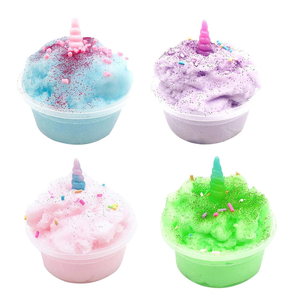 60ML Funny Slime Toy Kids Adult Stress Reliever Plasticine Sludge Mud Clay