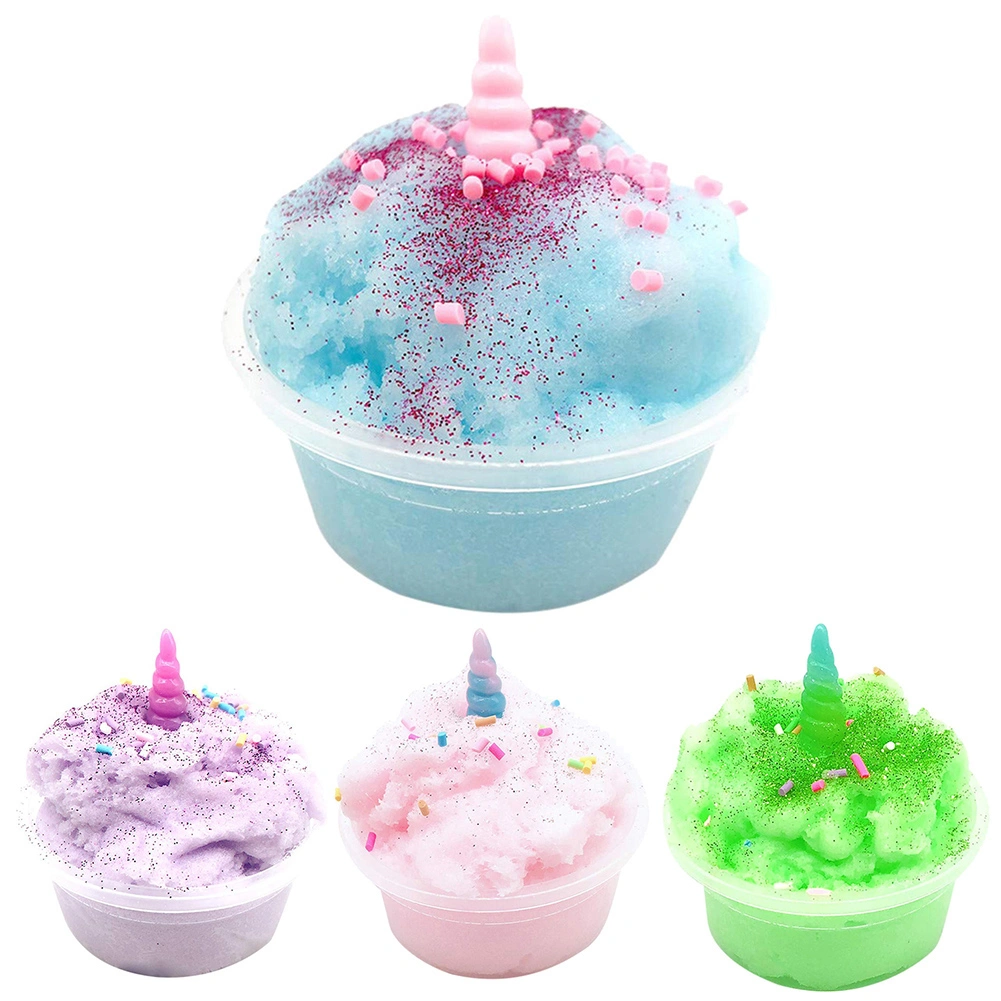 60ML Funny Slime Toy Kids Adult Stress Reliever Plasticine Sludge Mud Clay