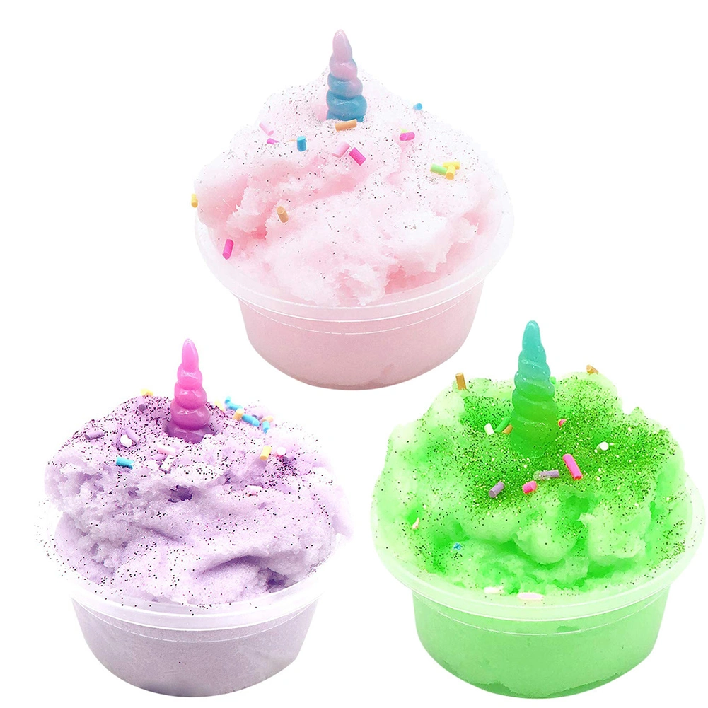 60ML Funny Slime Toy Kids Adult Stress Reliever Plasticine Sludge Mud Clay