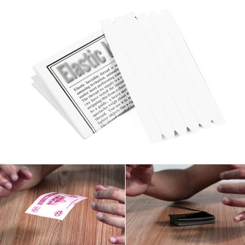 Invisible Elastic Stretch Hidden Coil Thread Circle Haunted Magic Float Tricks