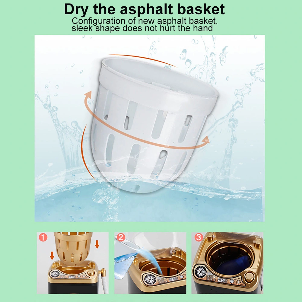 Mini Electric Washing Machine Toy Makeup Brushes Cleaning Dehydration Spin Dryer