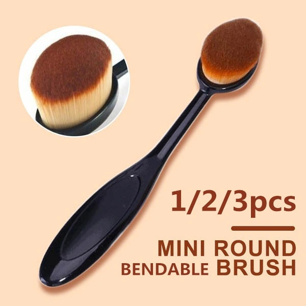 Delysia King Makeup brush foundation makeup brush round head bendable foundation brush