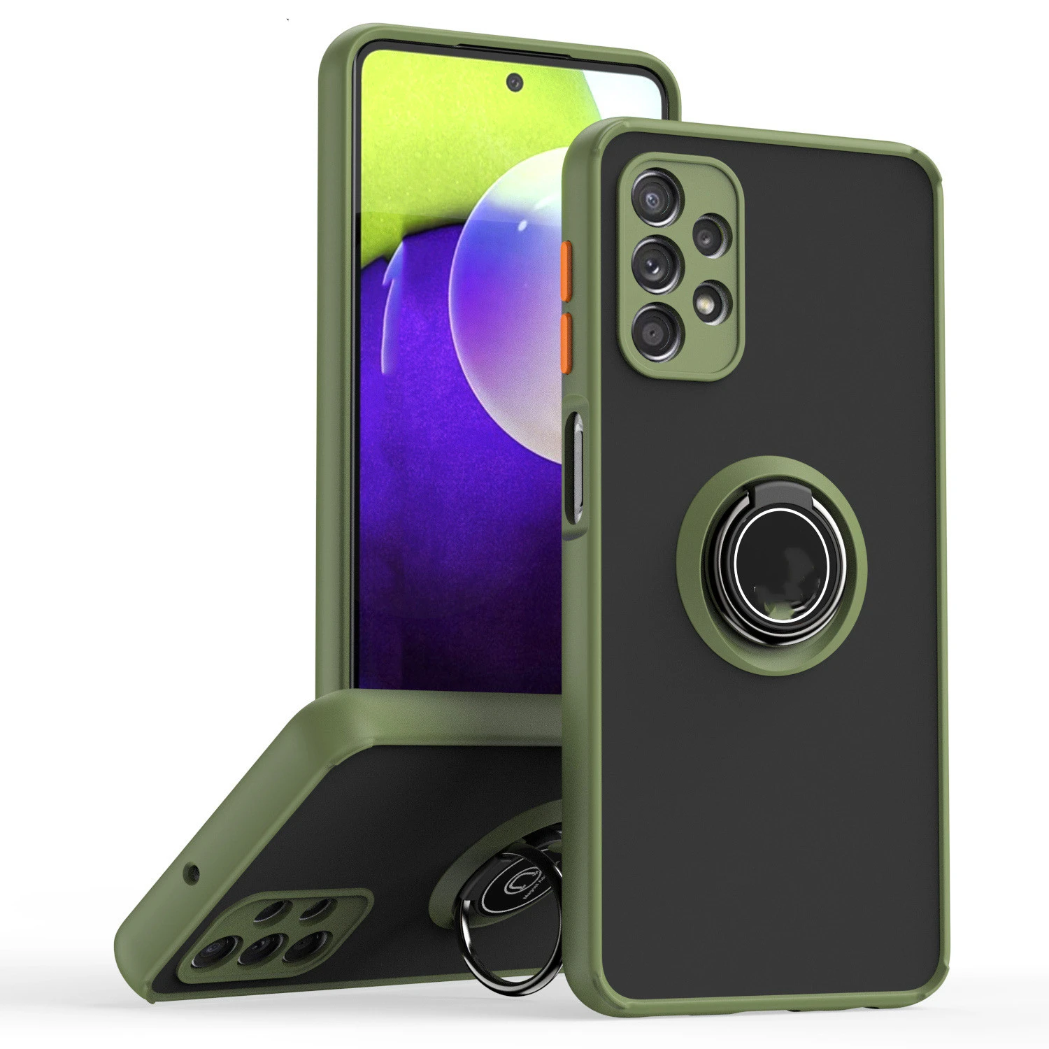 Anti-fall Bracket Frosted Mobile Phone Protective Shell