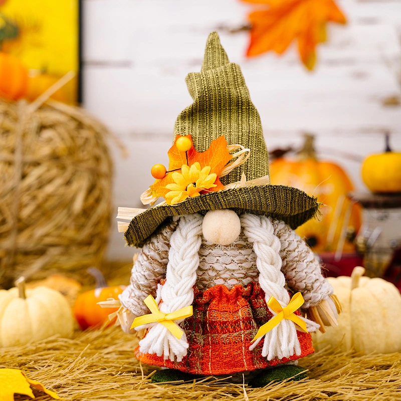 Decorative Supplies Harvest Season Dwarf Faceless Doll