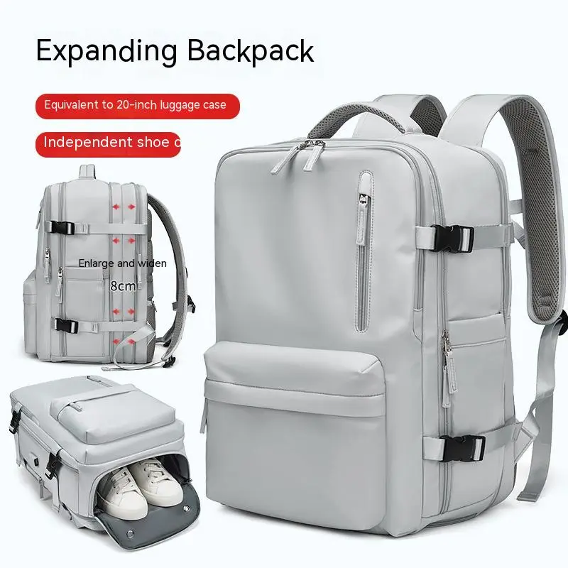 Expansion Backpack Women's Casual Dry Wet Separation Backpack