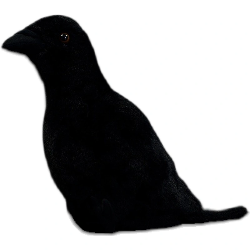 Cute Simulation Large-billed Crow Stuffed Toy