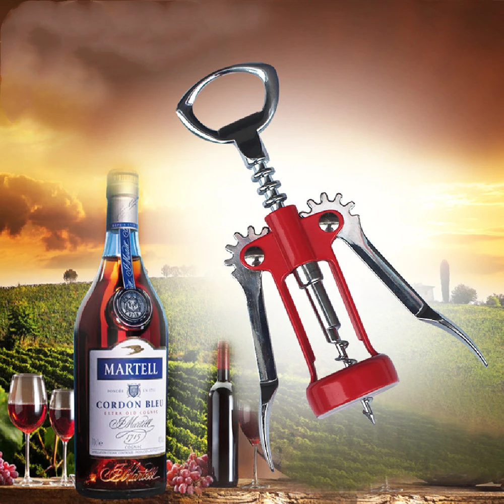 Household Multi-functional Stainless Steel Wine Corkscrew