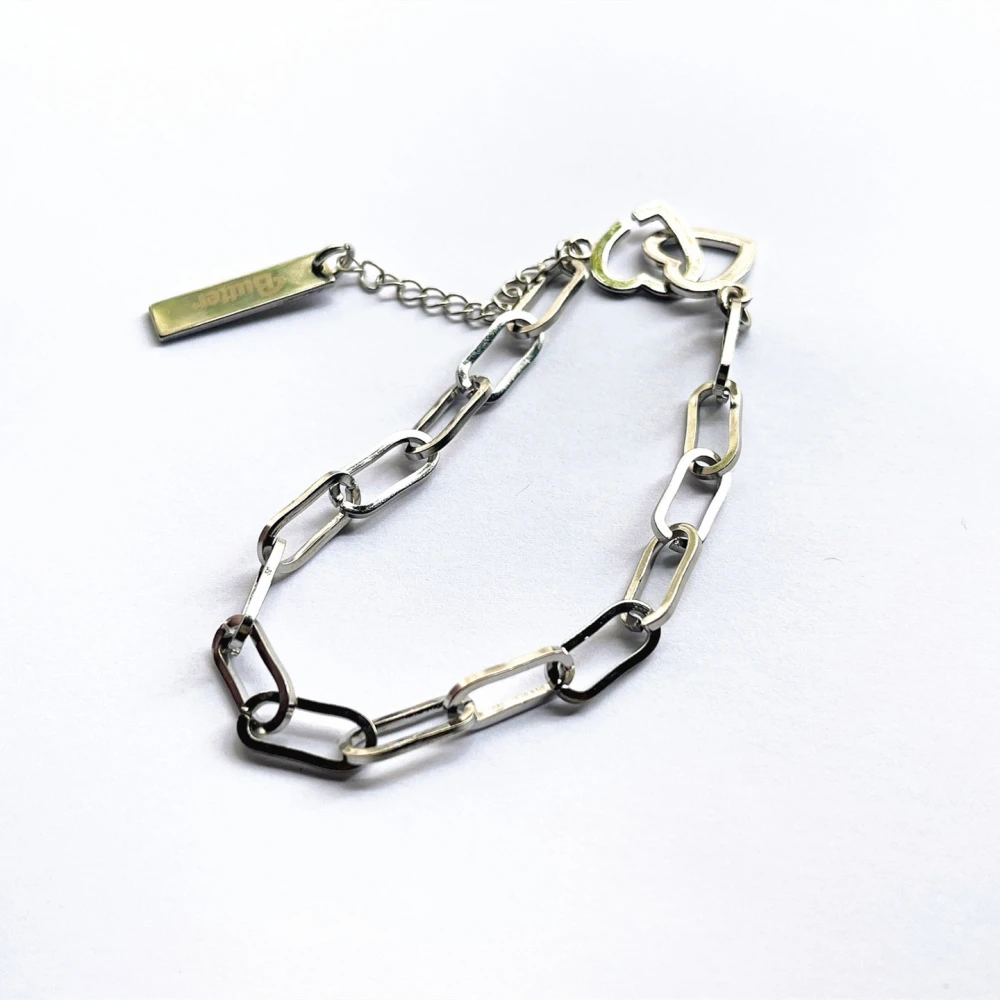 Bullet-proof Youth League Same Heart-shaped Buckle Bracelet Jewelry