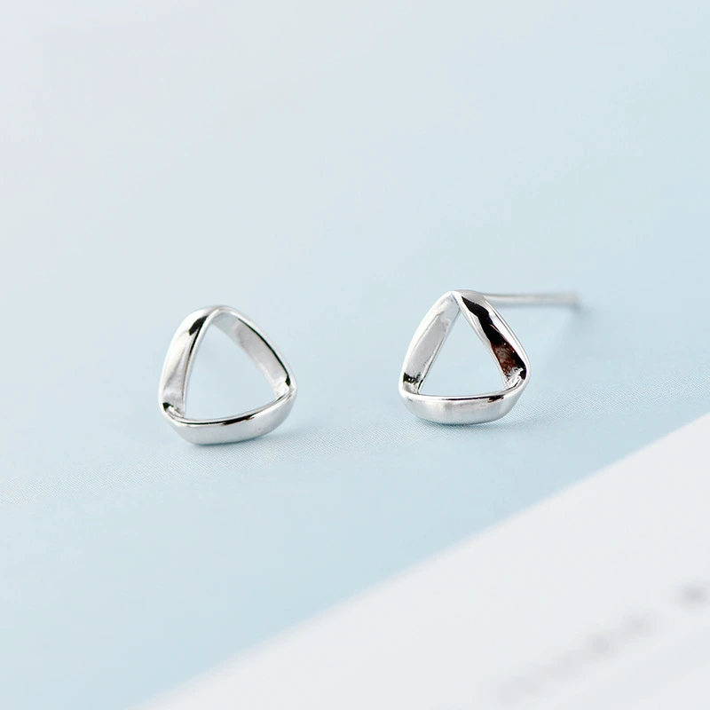 Fashion Small Geometric Triangle Earrings