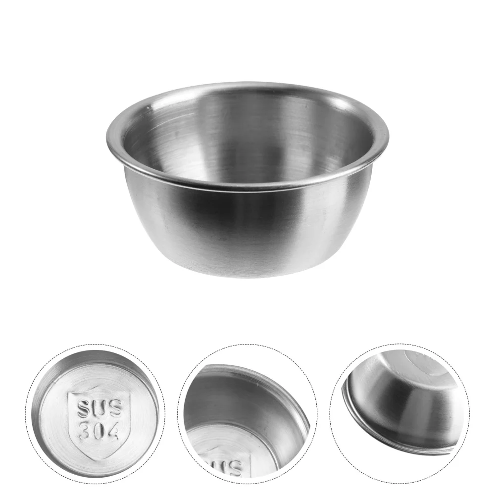 10pcs Stainless Steel Condiment Sauce Cups Tomato Sauce Container Dipping Bowl for Restaurant Home Party