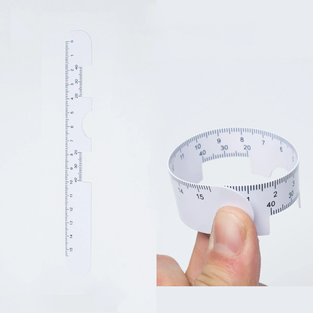 5pcs Plastic Optical PD Ruler Pupil Distance Meter Eye Ophthalmic Tool Ruler Glasses Accessories