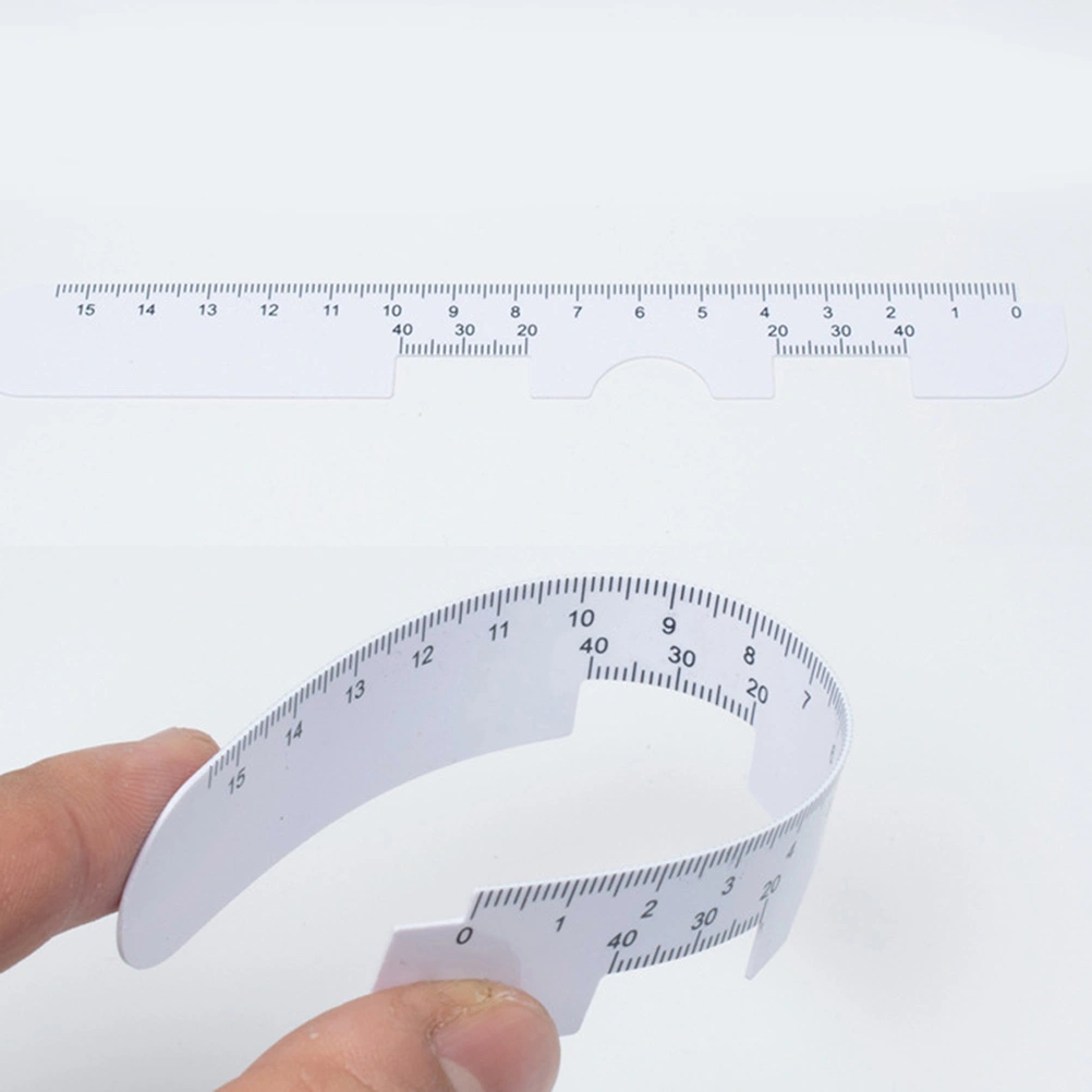 5pcs Plastic Optical PD Ruler Pupil Distance Meter Eye Ophthalmic Tool Ruler Glasses Accessories