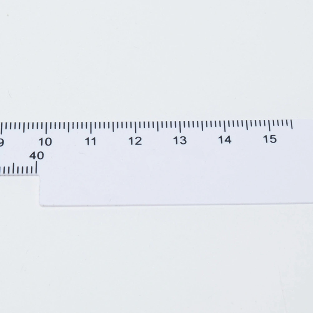 5pcs Plastic Optical PD Ruler Pupil Distance Meter Eye Ophthalmic Tool Ruler Glasses Accessories