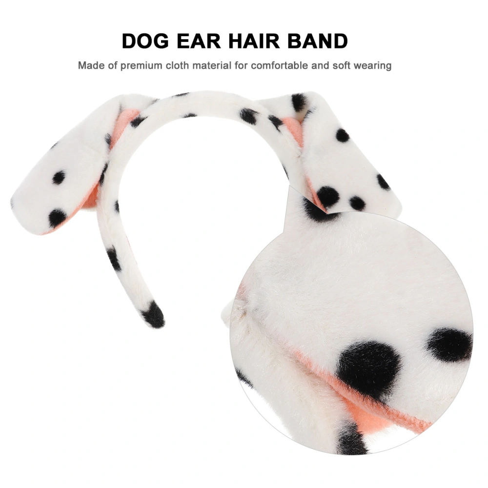 1Pc Cartoon Headband Dog Ears Hair Loop Role-Playing Props for Cosplay Party