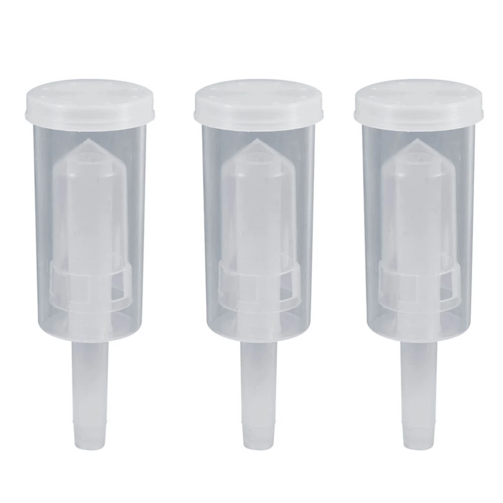 6 Pcs Homebrew Beer Cylinder Fermentor Air Lock One Way Exhaust Water Sealed Check for Home Beer Fermentation Wine Making Brewing