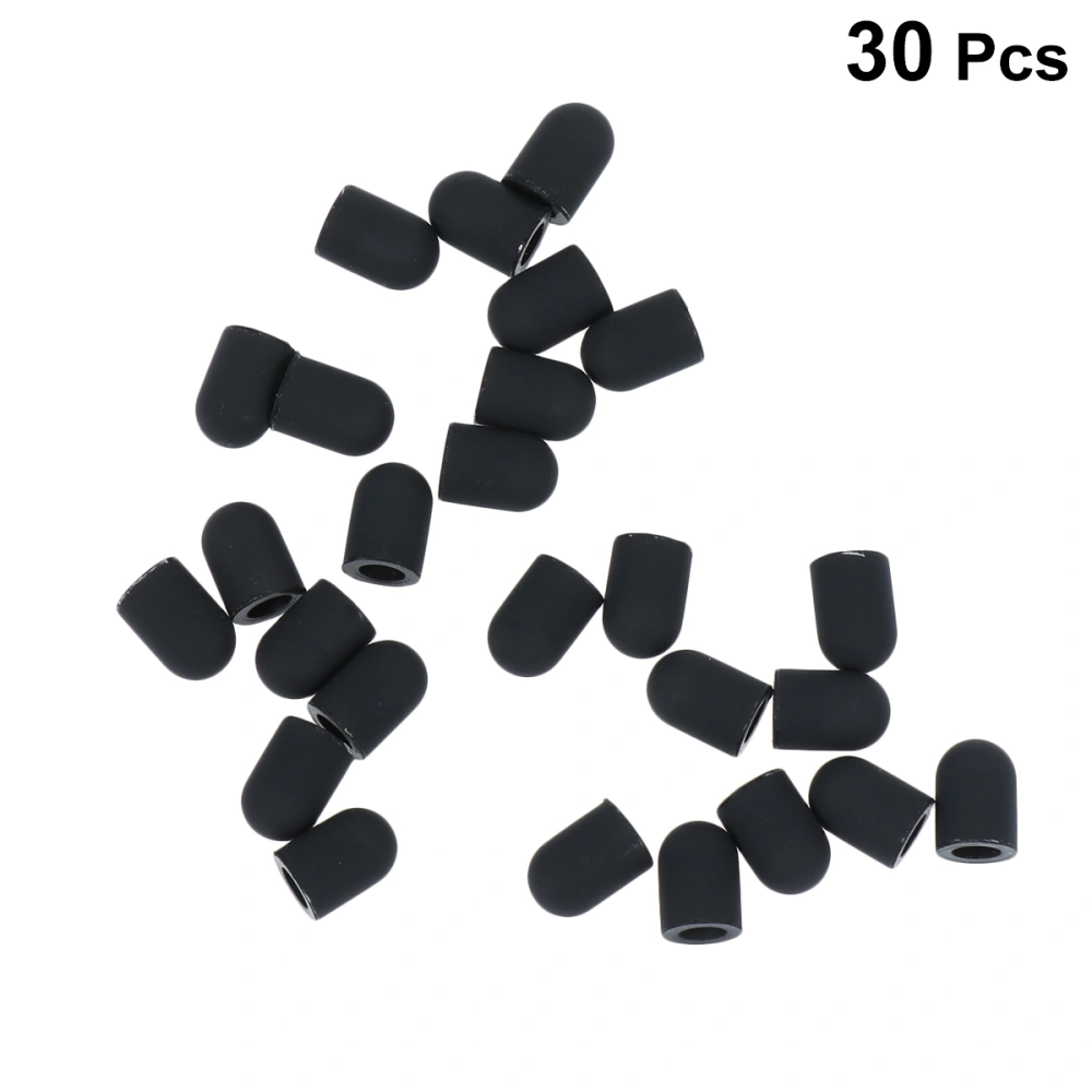 30pcs Mute Capacitive Stylus Tip Replacement Case Silicone Nib Cover Universal Skin for Touch Pencil Stylus Touchscreen Pen (5.0 Tip)