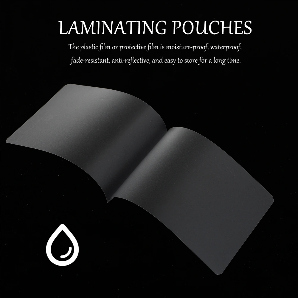 200 Pcs Clear Universal Thermal Laminating Sheets Pouches Photo Sealing Film Thermoplastic Sealing File Waterproof Protective Film for Home Office Store White (0.055mm, 3 Inch)