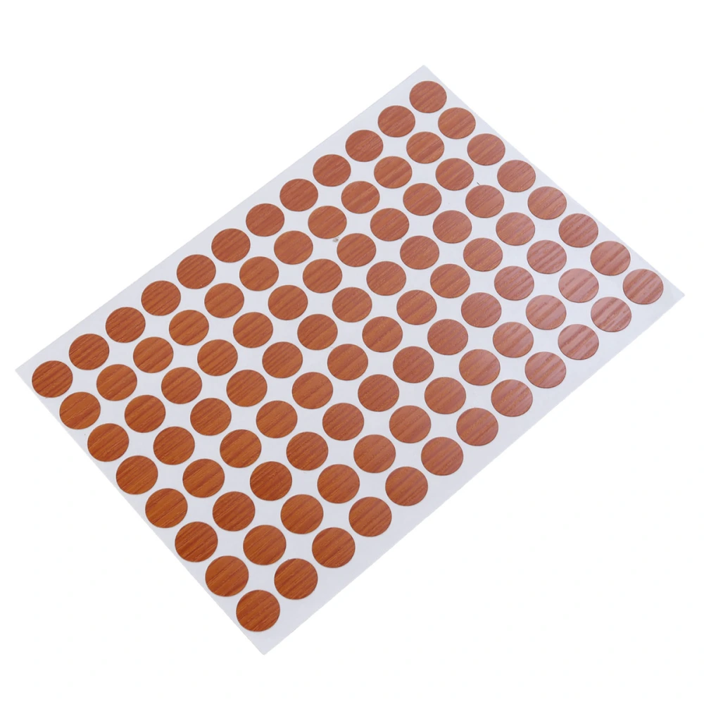 96pcs/sheet Waterproof Screw Hole Covers Non-slip Screw Hole Caps 15mm Decorative Stickers(102)