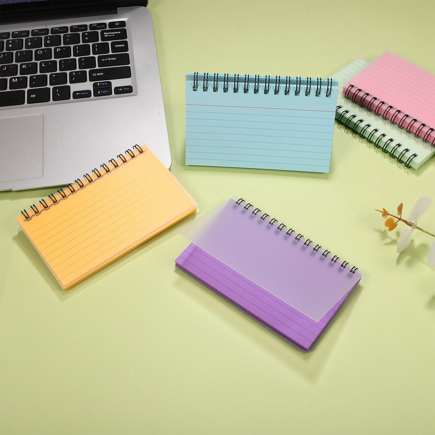 5 Pcs Small Notebooks Index Cards Study Cards Notepads for Office School Learning