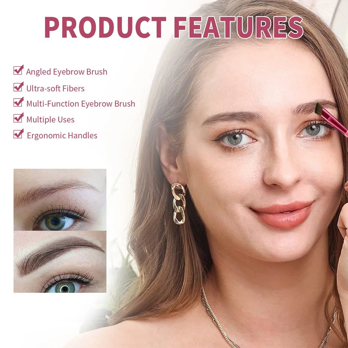 Eyebrow Brush Cream Eyebrow Gel Brow Pomade Gel Long Lasting Waterproof High Pigmented Eyebrow Cream Gel Create Natural Brow Makeup