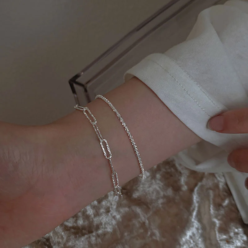 Fashion Silver Starry Bracelet For Women