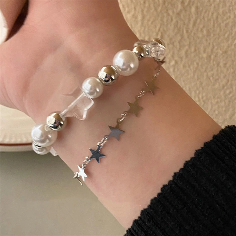 Beaded XINGX Bracelet New Double-layer Design Niche Ins Cute Style